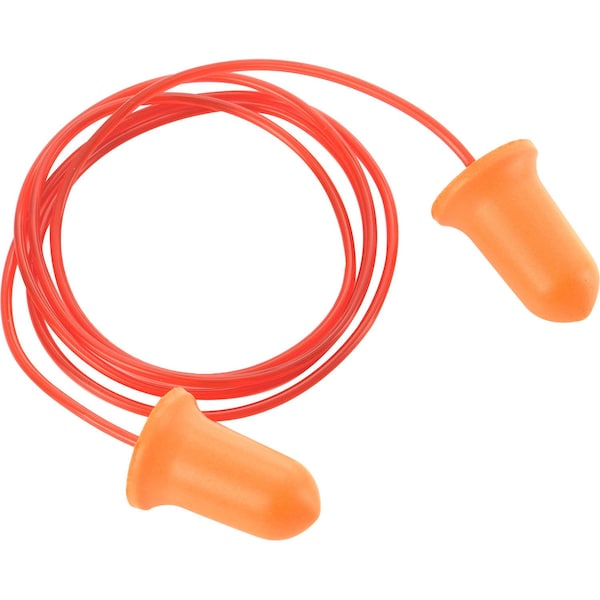 Bell Earplugs, Contour, Corded, NRR 32 dB, 100PK